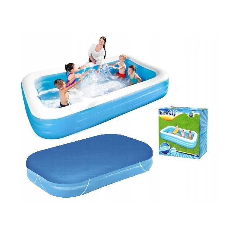 Sodo baseinas yra padengtas Bestway, didelis, 305x183x56