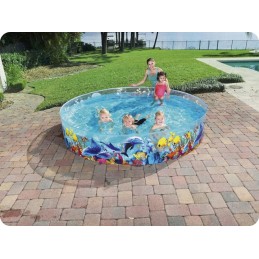 Išplečiamasis sodo baseinas vaikams 244 x 46 cm bestway 55031