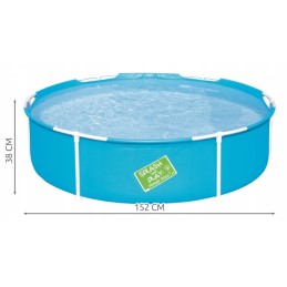Bestway sodo karkasinis baseinas 152x38cm 56283
