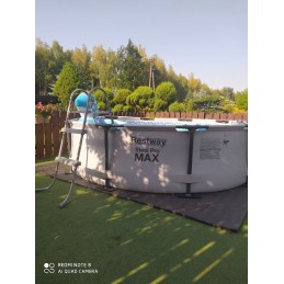 Plieninis sodo baseinas 305 x 76 cm rinkinys 4in1 bestway 56406