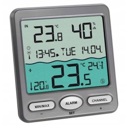 Skaitmeninis saulės baseino termometras TFA Venice