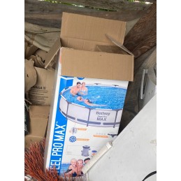 Bestway 56681 baseino 366x76cm chloro filtro siurblys