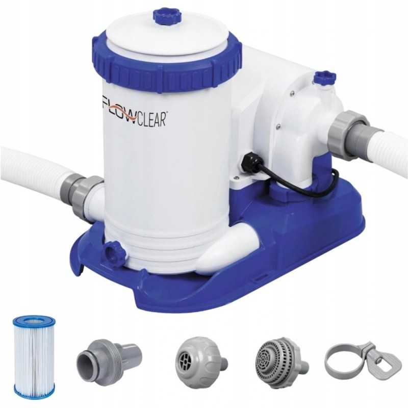 Bestway siurblio 58391 9463 lh vamzdžių jungčių filtras