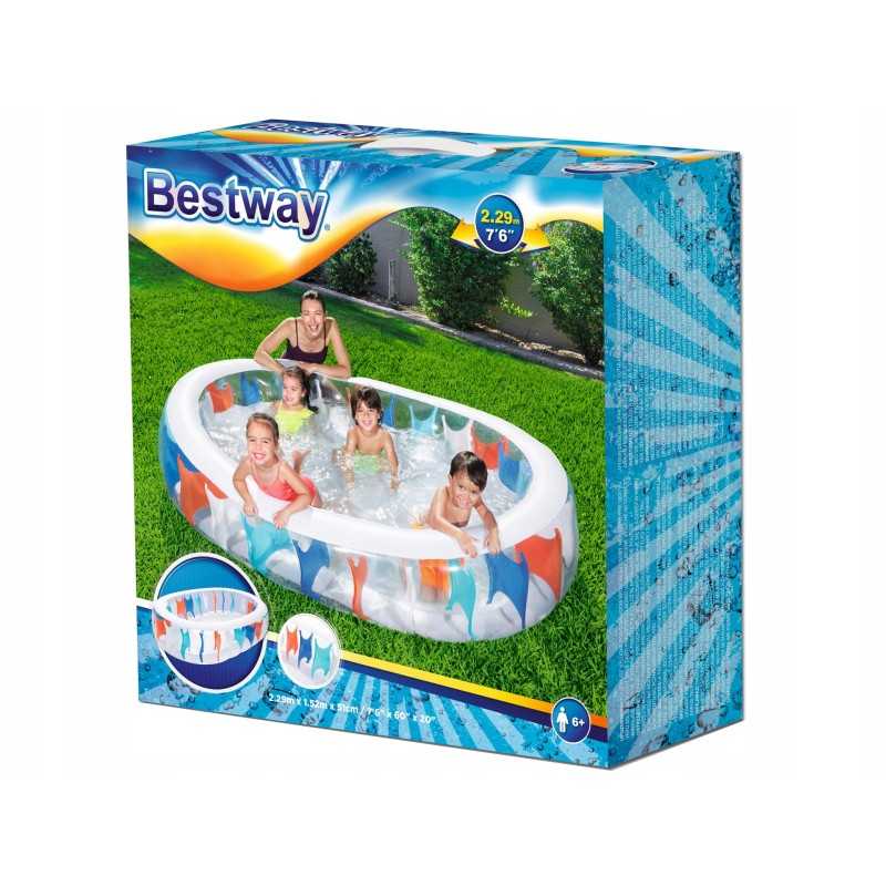 Bestway 229 pripučiamas baseinas, 152 cm senumo