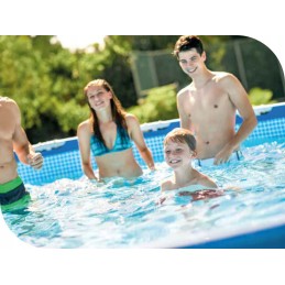 Garden pool 305x76 frame with pump intex 28202 model 2024