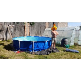 Intex apvalaus rėmo baseinas 305 x 305 cm