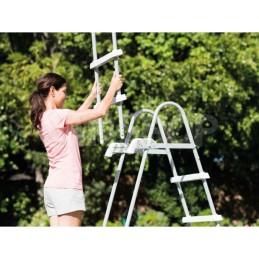 Bestway baseino kopėčios, dvipusės, 107 cm, 3 laipteliai