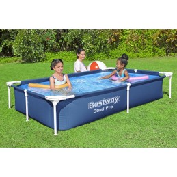 Splashjr plieno profesionalus rėmo baseinas 221x150x43 geriausias