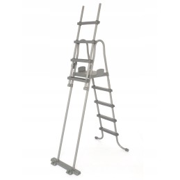 Dvipusės saugos kopėčios baseinams, 132 cm