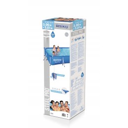Plieninis sodo baseinas 300x201x66 bestway 56404