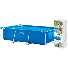 Intex plieno karkaso sodo baseinas 220x150x60 28270