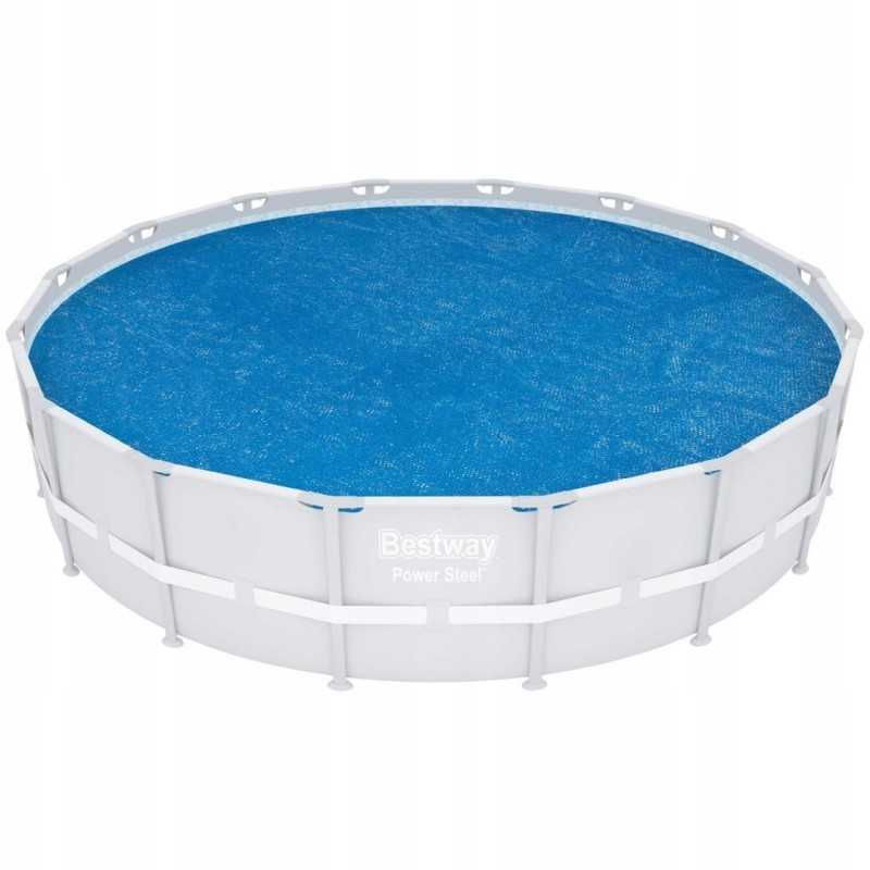 Saulės šildymo kilimėlis Bestway baseinui 462 cm