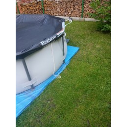 Plieninis sodo baseinas 305 cm x 76 cm bestway 56