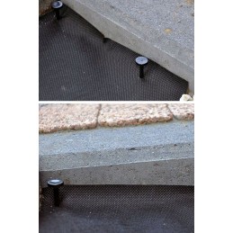 ✨ 12 cm plastikiniai kaiščiai agrotekstilei ir agrotekstilei tvirtinti sak1000r (1000 vnt.)