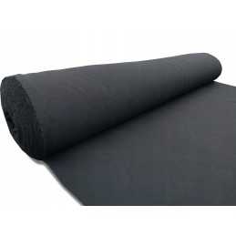 Kokybiška juoda pes150n geotekstilė, matmenys 0,5 m x 5 m