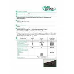 Kokybiška juoda pes150n geotekstilė, matmenys 0,5 m x 5 m