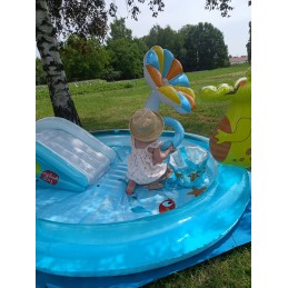 Intex vandens žaidimų aikštelė, krokodilų baseinas, 201x170x84