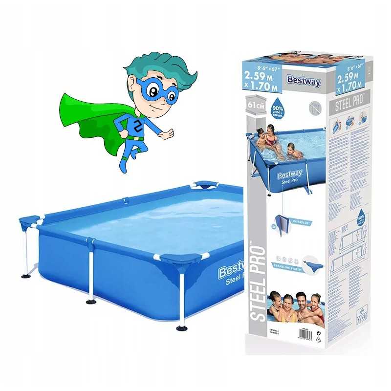 Bestway sodo karkasinis baseinas 221x150x43 1200l