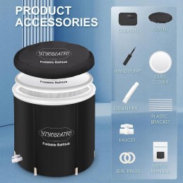 Apvalus baseinas yiyobeatfo 75 x 75 cm