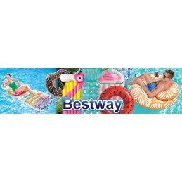 Pripučiama žaidimų aikštelė akvariumo čiuožykla 239 x 206 x 86 cm bestway 3 metai
