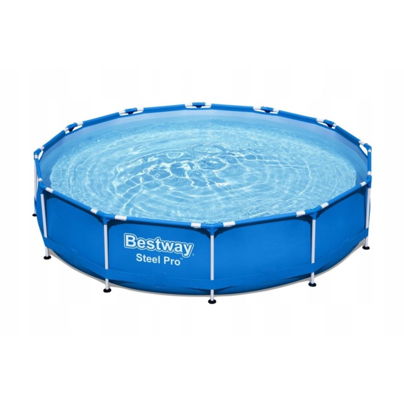 Steel Pro 366x76 Frame Pool Round Bestway for Garden