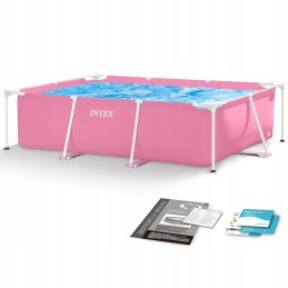 Plieninis sodo baseinas 220 x 150 x 60 cm intex 28266