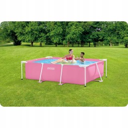 Plieninis sodo baseinas 220 x 150 x 60 cm intex 28266