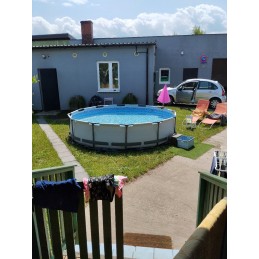 Bestway apaļa rāmja baseins 366 x 366 cm