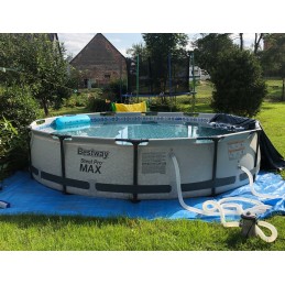 Bestway apvalaus rėmo baseinas 366 x 366 cm