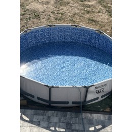 Bestway apvalaus rėmo baseinas 366 x 366 cm