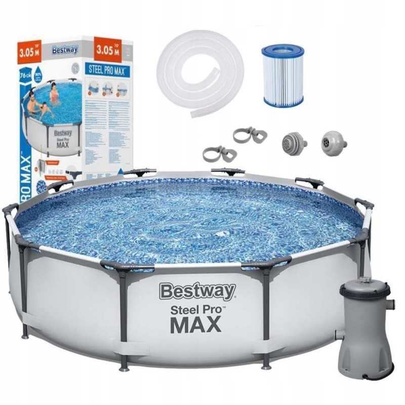 Rėmo baseinas 305x76 rinkinys 7in1 bestway 56408