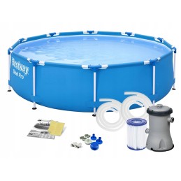 Bestway 56679 rėmo baseinas 305x76 rinkinys 8in1
