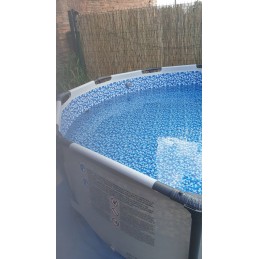 Sodo karkasinis baseinas su pompa 305x76cm 56408