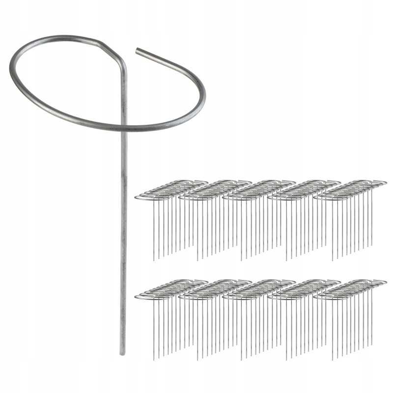 Smeigtukas smeigtukas tvirtinimui agrotekstile 100vnt