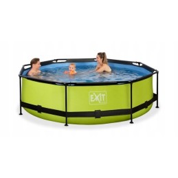 Apvalus sodo karkasinis baseinas 300x76, kalkių siurblys