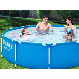 Sodo baseino 305x76 filtro siurblio bestway 56679 šeimos rėmo rinkinys