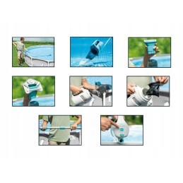 Intex 28628 belaidis rankinis baseino dulkių siurblys