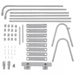 Bestway 4 pakopų flowclear baseino kopėčios 122cm