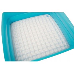 Vaikų baseinas su stogeliu saugo nuo saulės