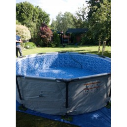 Bestway 56406 305x76 plieno pro max rėmo baseinas