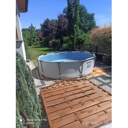 Bestway 56406 305x76 plieno pro max rėmo baseinas