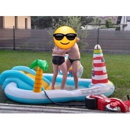 Vandens žaidimų aikštelė žvejys 218x188x99 intex 57162