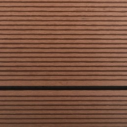 Pagrindas sodo dušui WPC ir plienas 110x62 cm rudos spalvos