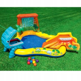 Vandens žaidimų aikštelė vaikams baseinas 249x191 dinozauras