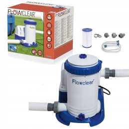 Bestway baseino filtro siurblio 58391 9463l h filtro jungtys