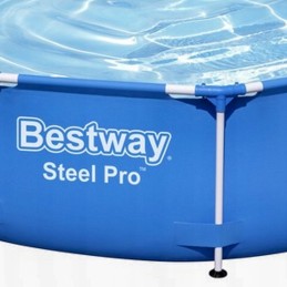 Dārza karkasa baseins 366x76 bestway 8in1 sūknis