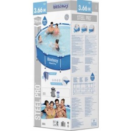 Frame garden pool 366x76 bestway 8in1 pump