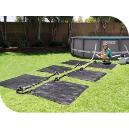 Saulės kilimėlis baseino vandens šildytuvas 120x120 intex 28685 modelis 2024