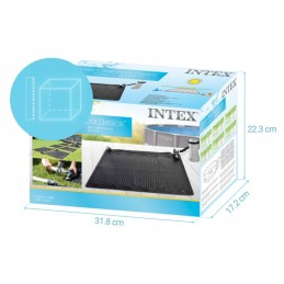 Saulės kilimėlis baseino vandens šildytuvas 120x120 intex 28685 modelis 2024