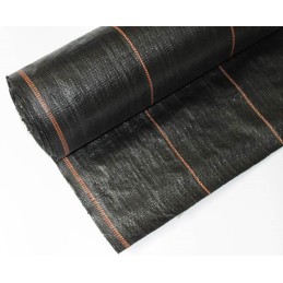Agrotekstilė nuo piktžolių, juoda, 0,6x100, 90g/m2